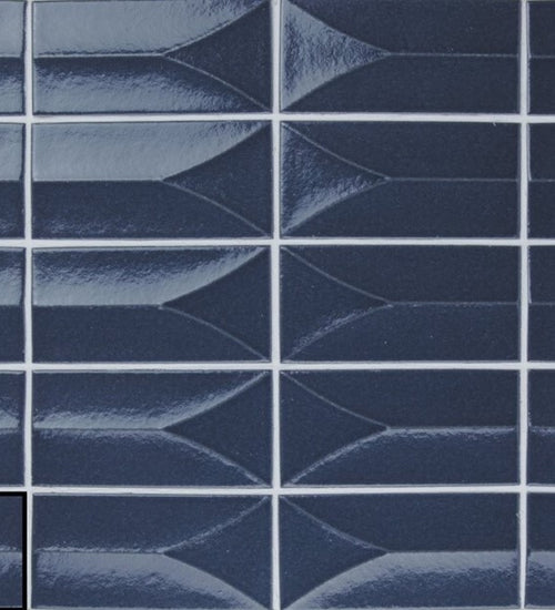 Wandtegel Carmen Arka Forma Blue 5,8x11,6 cm