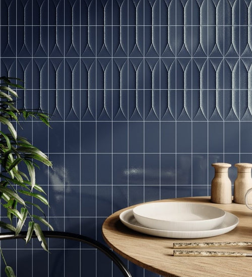 Wandtegel Carmen Arka Forma Blue 5,8X11,6