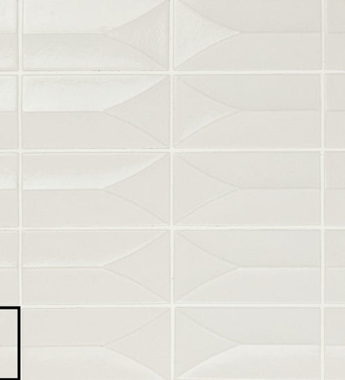 Wandtegel Carmen Arka Forma White 5,8X11,6