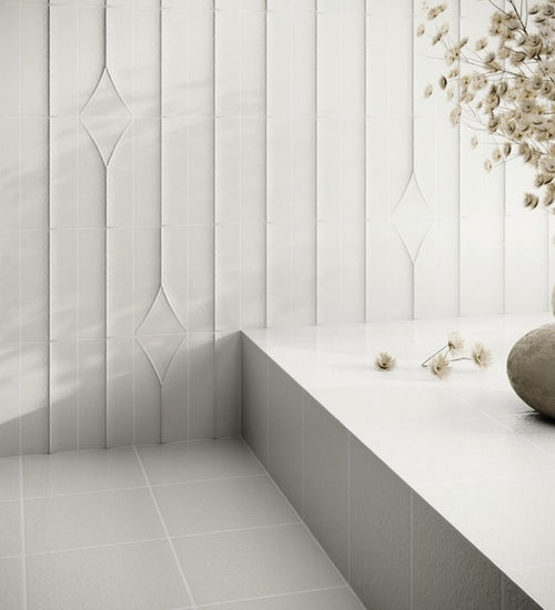 Wandtegel Carmen Arka White 5,8X11,6