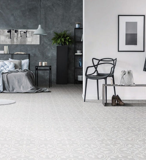 Vloertegel Codicer Arte Soft Grey 25x25 cm