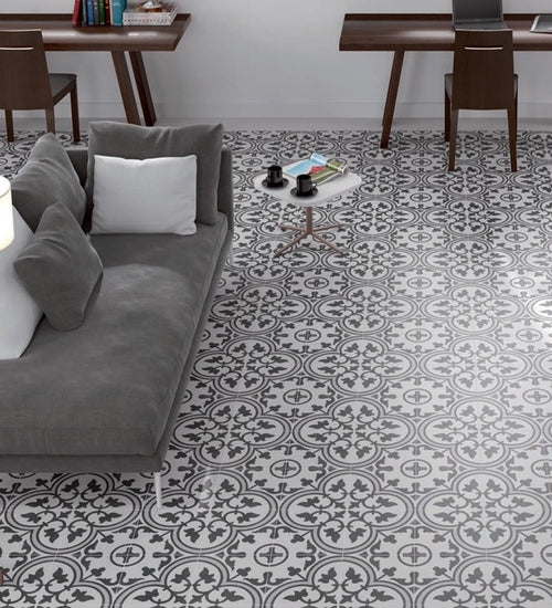 Vloertegel Codicer Arte White 25x25 cm