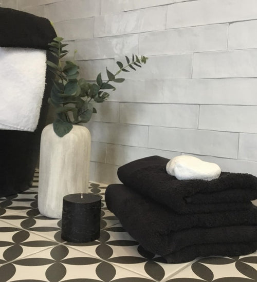 Wandtegel Revoir Paris Atelier Blanc de Lin Glossy 6,2x25 cm