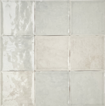 Wandtegel Revoir Paris Atelier Gris Glossy 10x10 cm