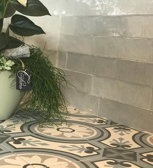 Sampletegel Revoir Paris Atelier Gris Glossy