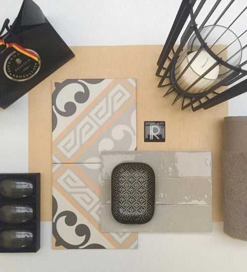 Sampletegel Revoir Paris Atelier Gris Glossy