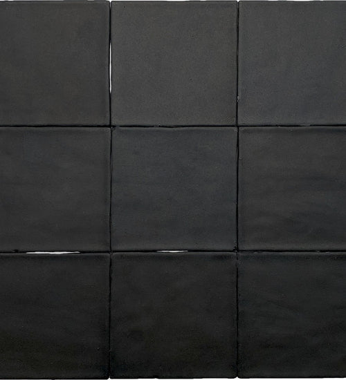 Wandtegel Revoir Paris Atelier Noir Mat 10x10 cm