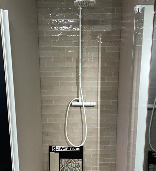 Sampletegel Revoir Paris Atelier Taupe Glossy