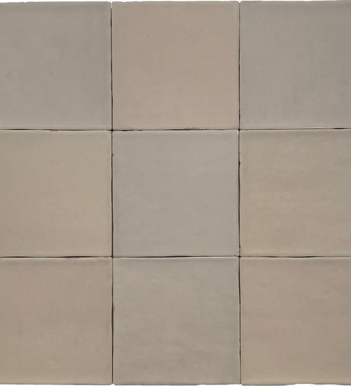 Wandtegel Revoir Paris Atelier Taupe Mat 10x10 cm