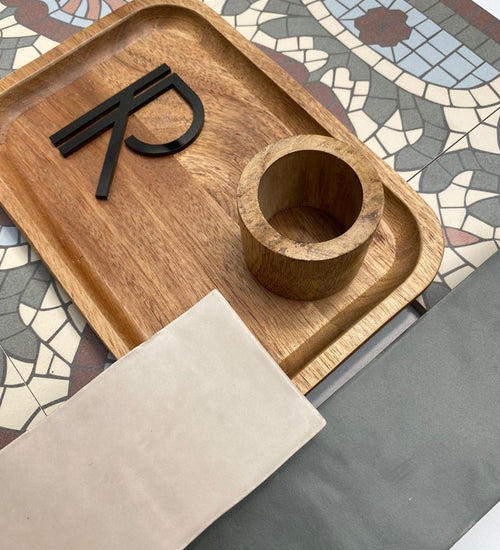 Wandtegel Revoir Paris Atelier Taupe Mat 6,2x25 cm