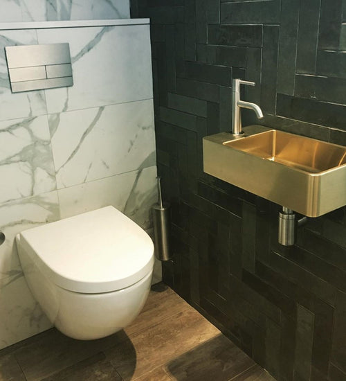 Wandtegel Revoir Paris Atelier Vert Emeraude Glossy 6,2x25 cm