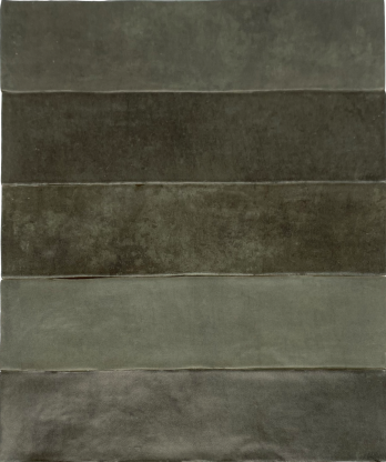 Wandtegel Revoir Paris Atelier Vert Emeraude Mat 6,2x25 cm