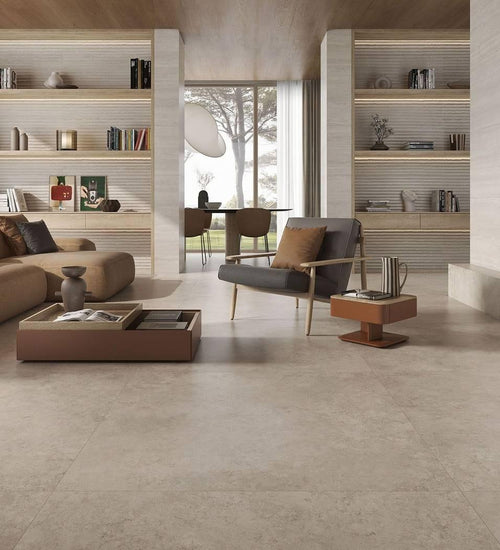 Sampletegel Geo tiles Stratos breccia Grijs mat