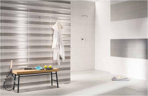 Wandtegel Rako Block Grijs glans 30x60 cm