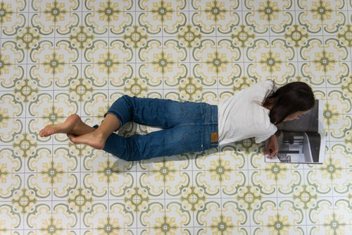 Sampletegel Sottocer Egmont Multicolor mat