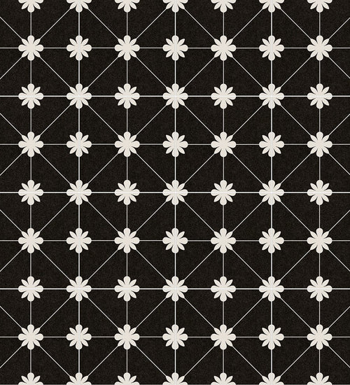 Vloertegel Vives Bali Tuban Antracita 20x20 cm