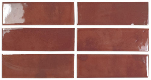 Wandtegel Wow  Bejmat Carmin Gloss 15x5 cm