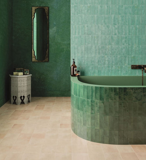 Wandtegel Wow  Bejmat Olive Gloss 15x5 cm