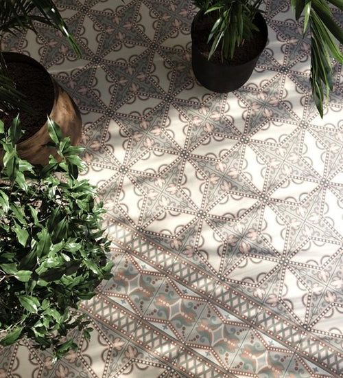 Vloertegel Revoir Paris Bel Histoire Agathe 15x15 cm