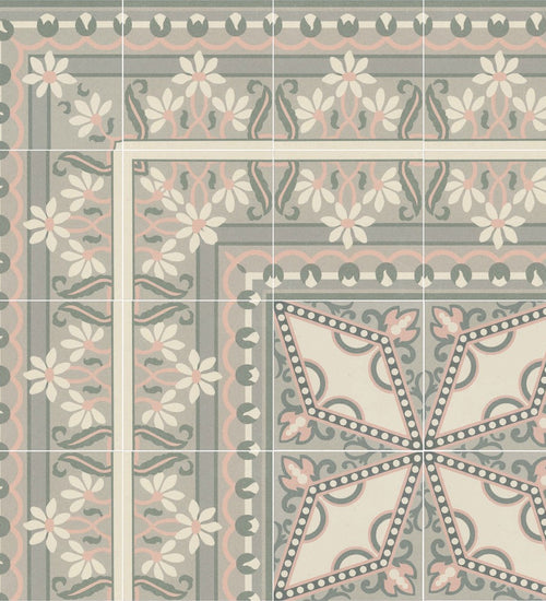 Vloertegel Revoir Paris Bel Histoire Agathe 15x15 cm