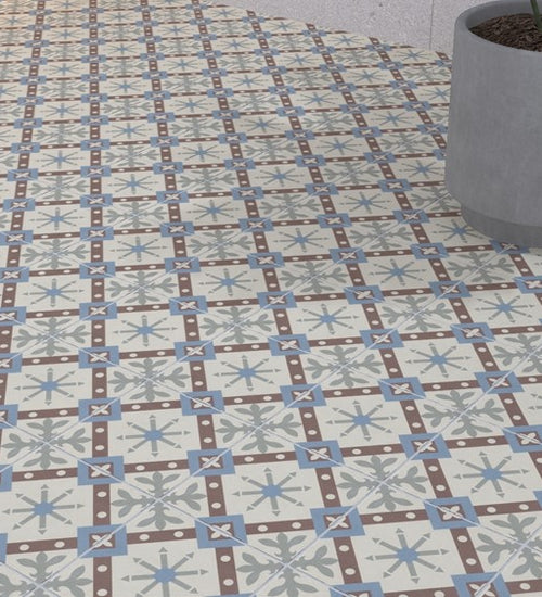 Vloertegel Revoir Paris Bel Histoire Charles 15x15 cm