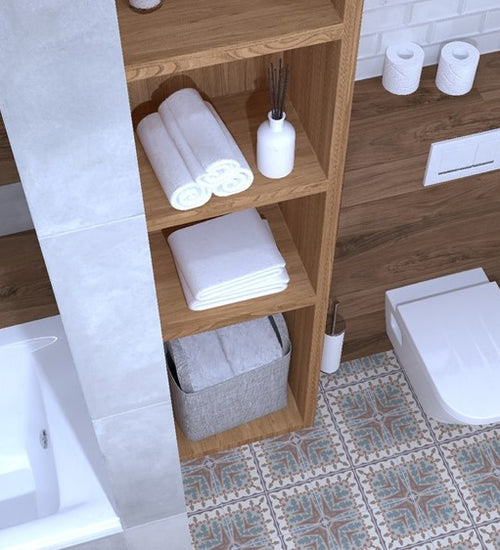 Vloertegel Revoir Paris Bel Histoire Felix 15x15 cm