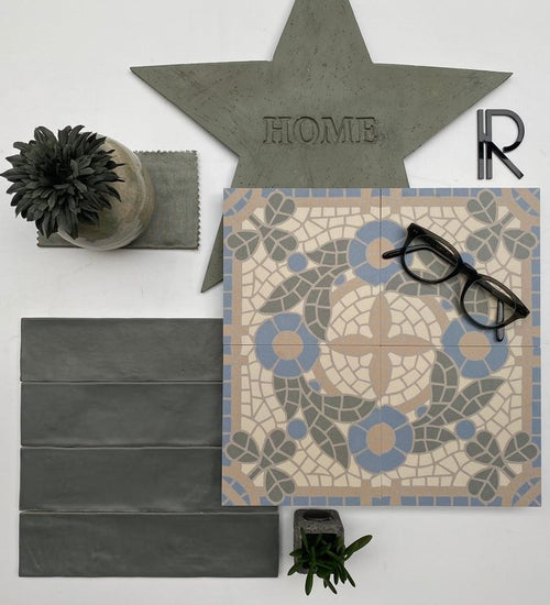 Vloertegel Revoir Paris Bel Histoire Firmin 15x15 cm