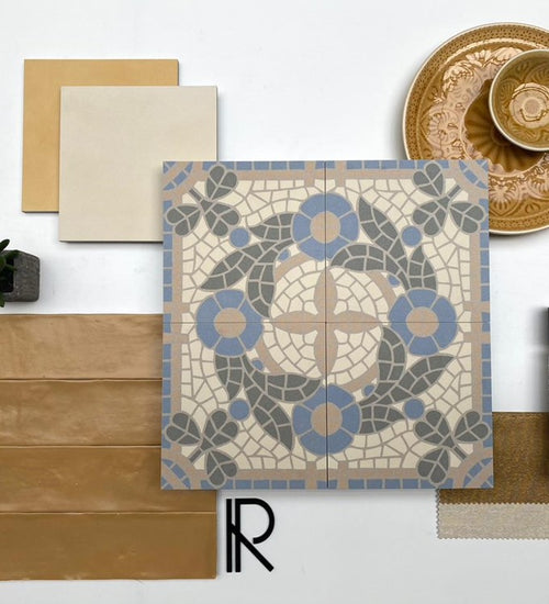 Vloertegel Revoir Paris Bel Histoire Firmin 15x15 cm