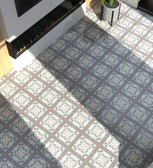 Vloertegel Revoir Paris Bel Histoire Gilbert Coin A 15x15 cm