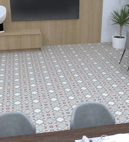 Vloertegel Revoir Paris Bel Histoire Herve 15x15 cm