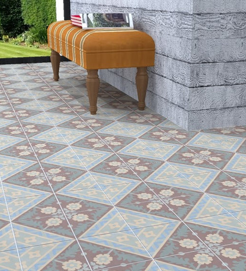 Vloertegel Revoir Paris Bel Histoire Jean 15x15 cm