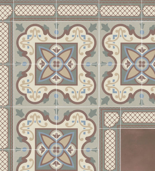 Vloertegel Revoir Paris Bel Histoire Josianne 15x15 cm