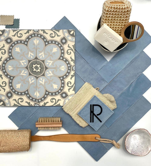 Vloertegel Revoir Paris Bel Histoire Lisette 15x15 cm