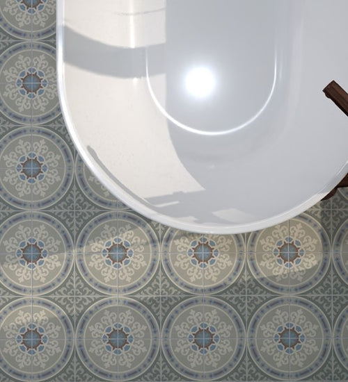 Vloertegel Revoir Paris Bel Histoire Mabel 15x15 cm