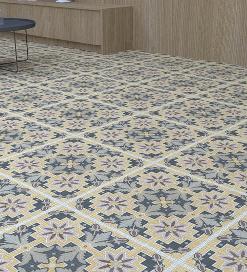 Vloertegel Revoir Paris Bel Histoire Octavie Ligne B 15x15 cm