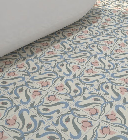 Vloertegel Revoir Paris Bel Histoire Odette 15x15 cm