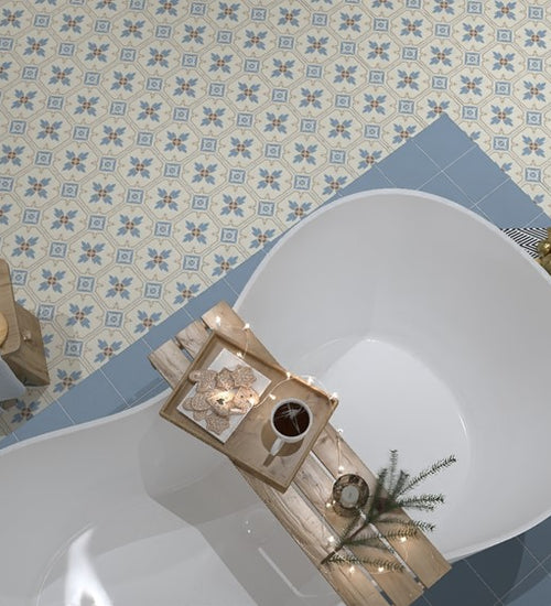 Vloertegel Revoir Paris Bel Histoire Paula 15x15 cm