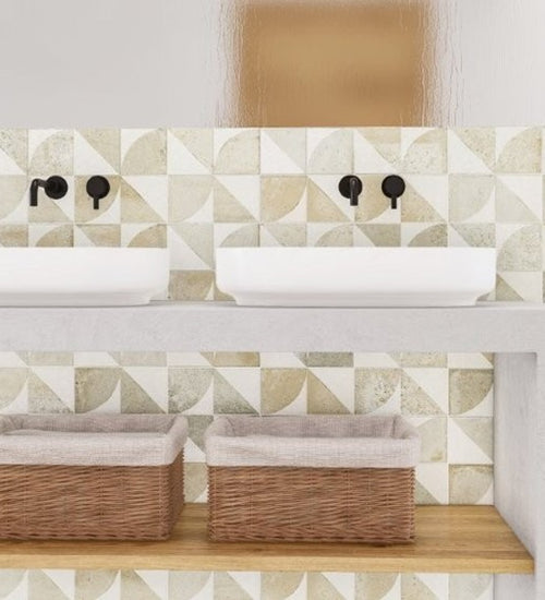 Wandtegel Estudio Ceramico Benasal Libori Crudo 11,5x23,1 cm