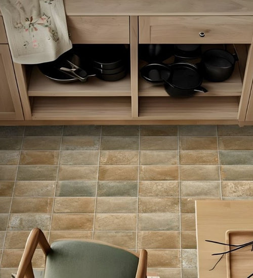 Vloertegel Estudio Ceramico Benasal Terracotta 11,5x23,1 cm