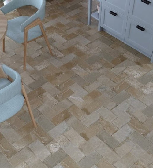 Vloertegel Estudio Ceramico Benasal Terracotta 11,5x23,1 cm