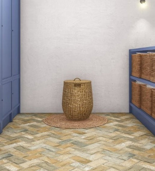 Vloertegel Estudio Ceramico Benasal Terracotta 11,5x23,1 cm