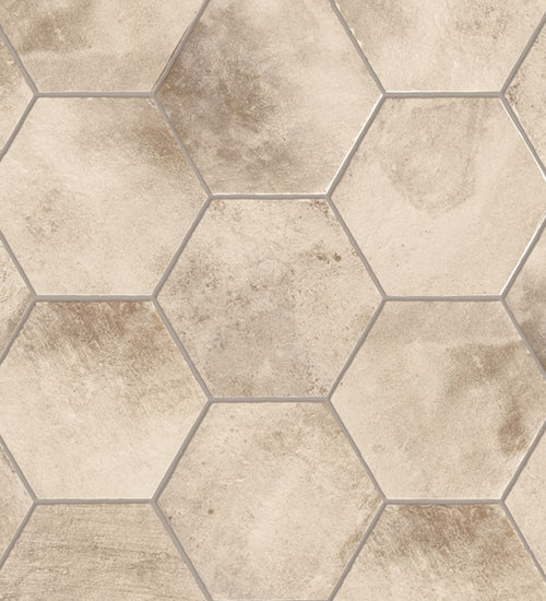 Vloertegel Natucer Boston West Hex 36x41,5 cm