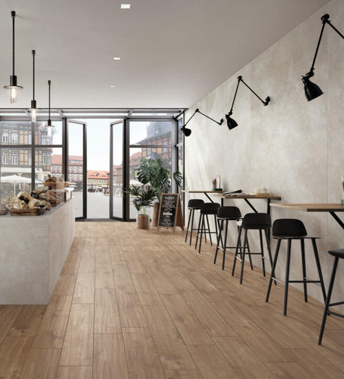 Vloertegel Villeroy & boch Oak park Bruin mat