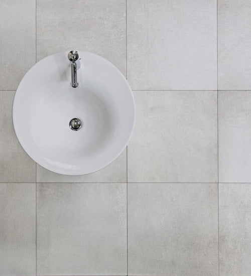 Vloertegel Sphinx Concrete Wit mat