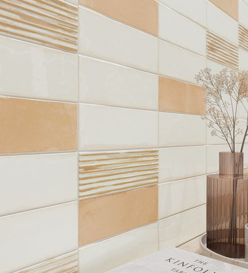 Wandtegel Wow  Casablanca O Adobe 5x15 cm