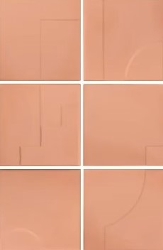 Wandtegel Wow  Casbah Decor Mix Teja 12,5x12,5 cm