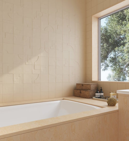 Wandtegel Wow  Casbah Sand 12,5x12,5
