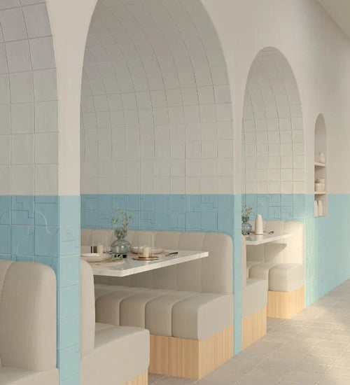 Wandtegel Wow Casbah Talc 12,5x12,5 cm