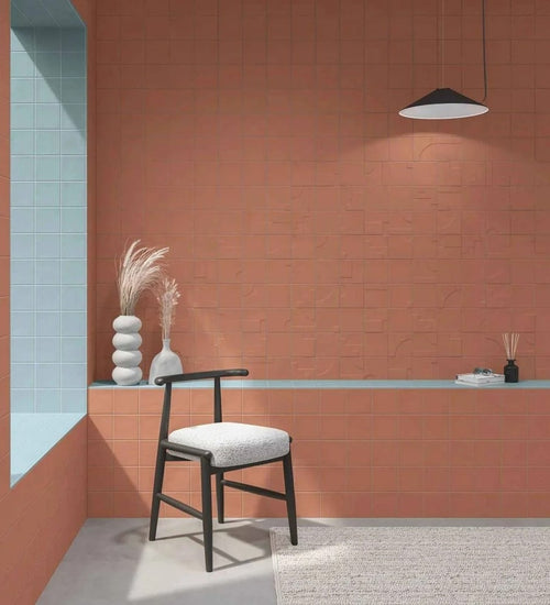 Wandtegel Wow  Casbah Terracota 12,5x12,5