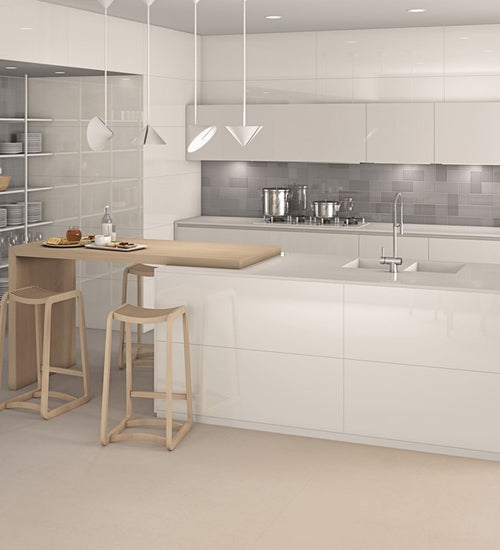 Wandtegel Vives Corso Gris 10x20 cm